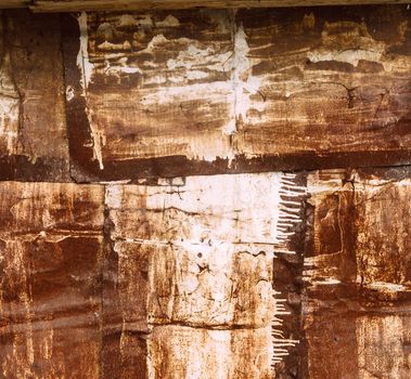 Abstract rusty metallic background, texture