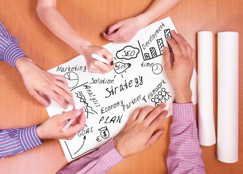 Discussion of strategy plan