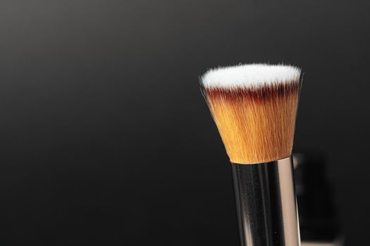 Professional dark make up brush
