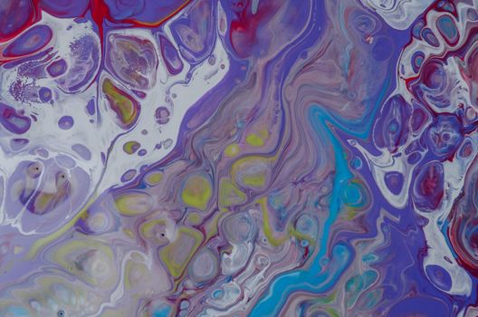 abstract oil paint texture on wall, background - Image