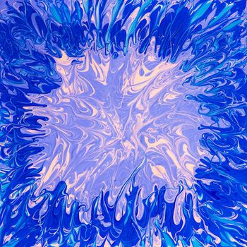 Abstract ocean. Natural Luxury. Style incorporates the swirls of marble or the ripples of agate. Very beautiful blue paint