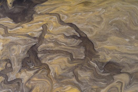 Suminagashi the ancient art of Japanese marbling. Paper marbling is a method of aqueous surface design, which can produce patterns similar to smooth marble or other kinds of stone. Natural luxury.