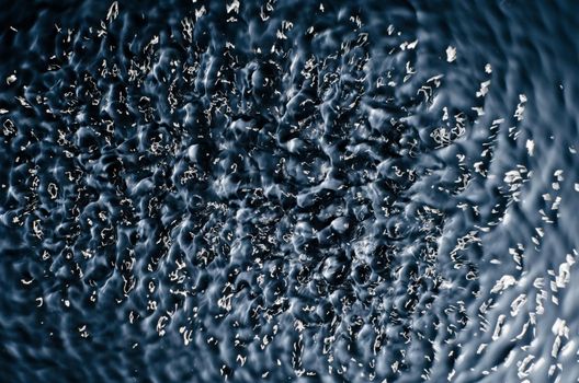 The texture of water under the influence of vibration in 258 hertz - image
