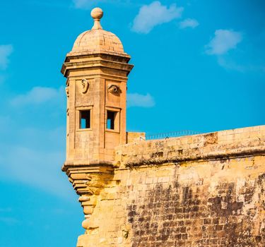 The Eye & Ear Vedette in Safe Heaven Garden of Senglea in MALTA