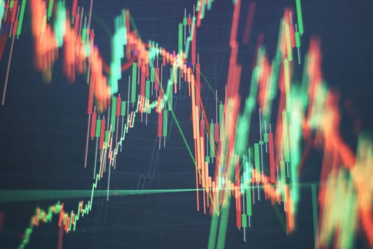 Working set for analyzing financial statistics and analyzing a market data. Data analyzing from charts and graph to find out the result.