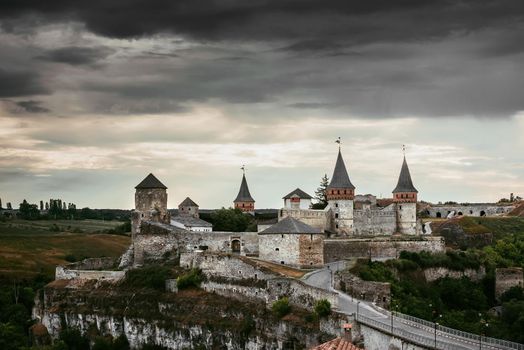 scenic view on Kamenetz-Podolsky fortress