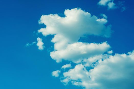 Sky with beautiful clouds weather nature cloud blue