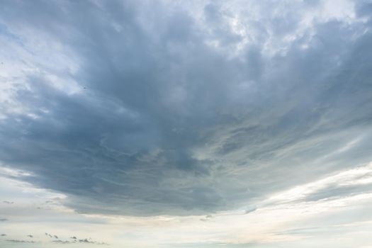 Blue sky and clouds