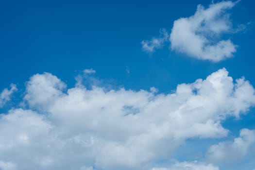 Blue sky background with clouds - mage