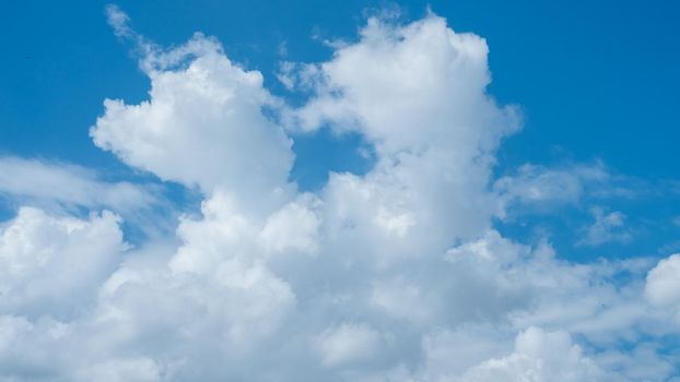 Blue sky background with clouds - mage