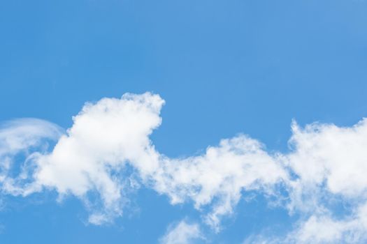 Blue sky and clouds