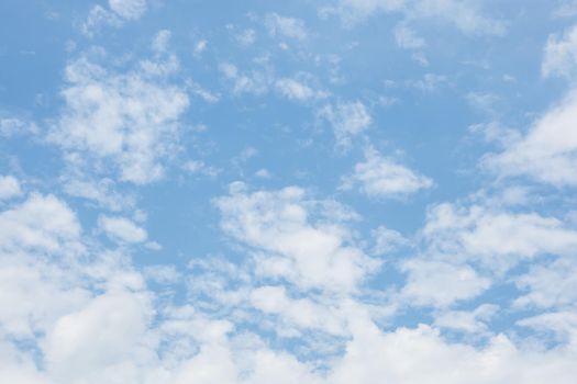 Blue sky and clouds