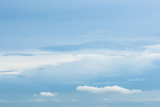 Blue sky and clouds