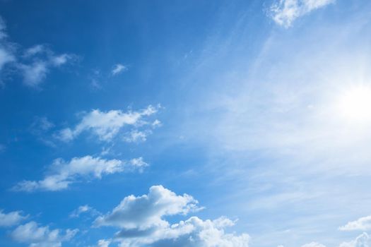 Sky shooting and beautiful clouds