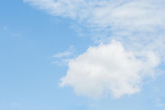 Blue sky and clouds