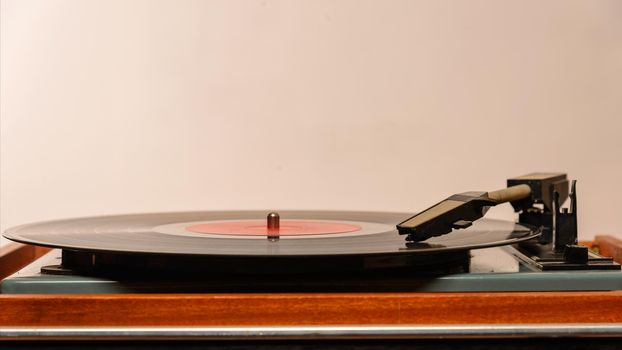 Stereo Turntable Vinyl Record Player Analog Retro Vintage