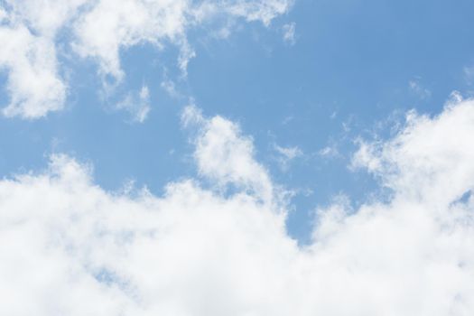 Blue sky and clouds