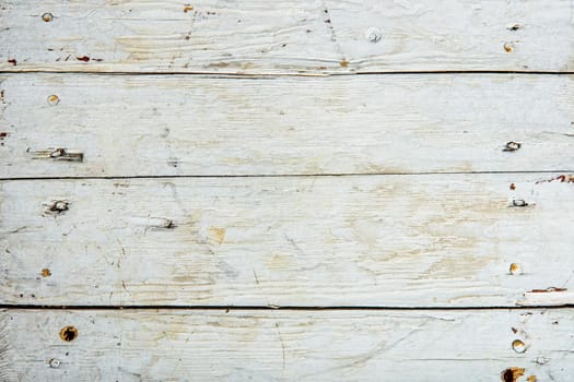 Old wooden board painted white.horizintal