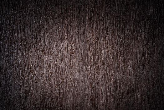 Wall with a decorative coating and an abstract pattern. Imitation of bark of a tree. Background, texture.
