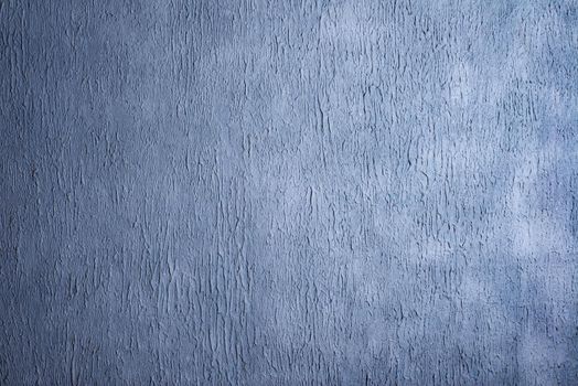 Beautiful Abstract Grunge Decorative Navy Blue Dark Stucco Wall Background. Art Rough Stylized Texture Banner With Space For Text