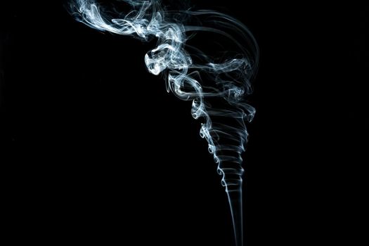 smoke cloud with black background. fog texture - image