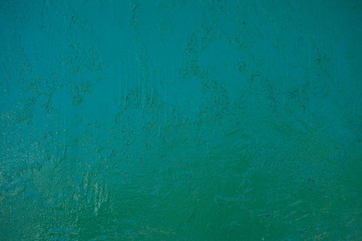 Texture of green vintage old paint on the wall - image