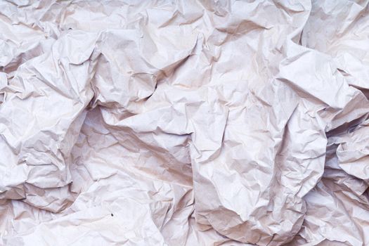 wrinkled paper texture or background - image