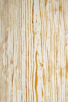 Top view on white brushed wooden texture. - image