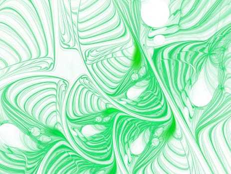 Imaginatory lush fractal texture image abstract background