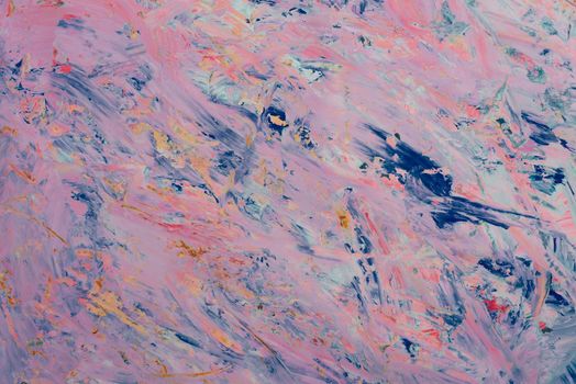 Abstract art backgrounds. Hand-painted background. SELF MADE. - Image