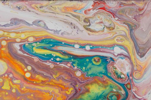 abstract oil paint texture on wall, background - Image