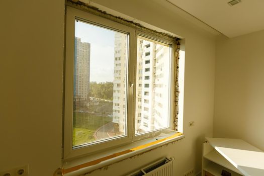 just installed a new window without foam