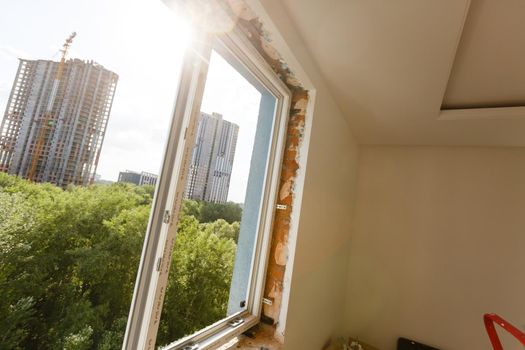 just installed a new window without foam