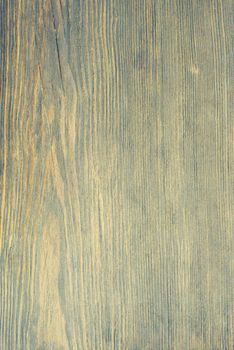 Top view on patinated brushed wooden texture. - Image