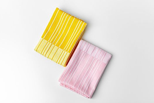 kitchen cloth (napkin) isolated on white background