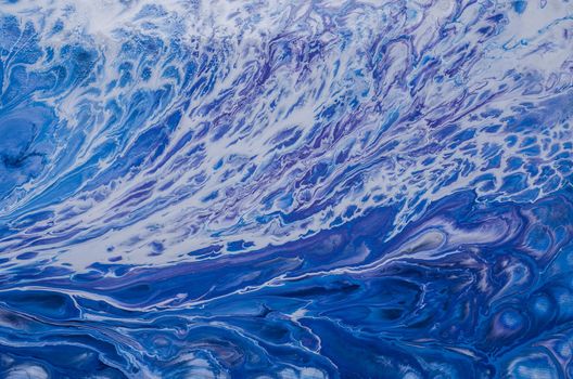 abstract oil paint texture on wall, background - Image