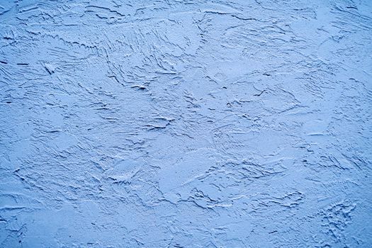 Blue texture decorative Venetian stucco for backgrounds.