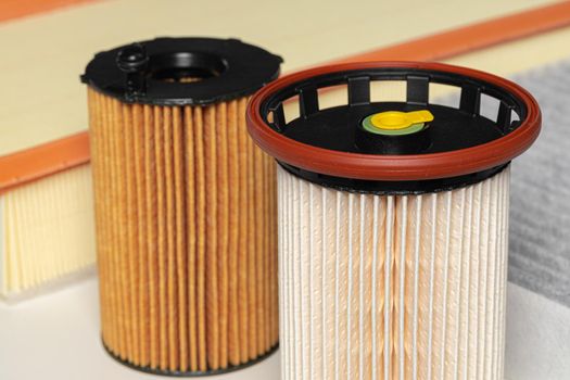 Auto filters. New parts for the car.