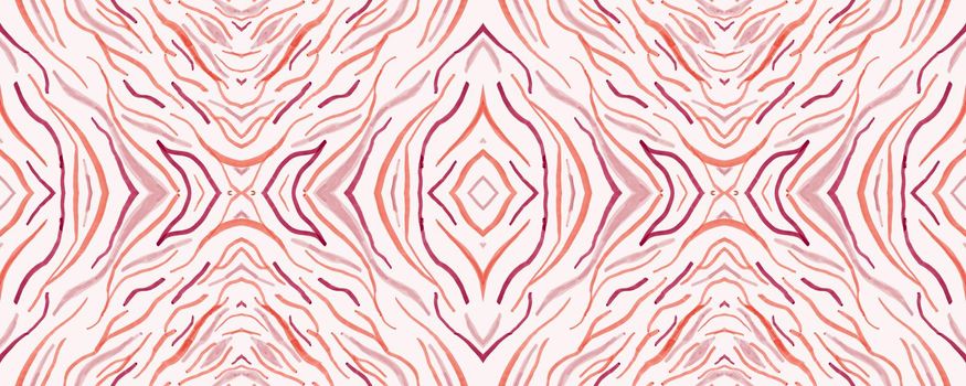 Seamless Stripes Wallpaper. Pink Fashion Safari Texture. Animal Watercolour Pattern. Zoo Skin Print. Stripes Ornament. Abstract Safari Texture. Seamless Stripes Background. Tiger Fur Print.