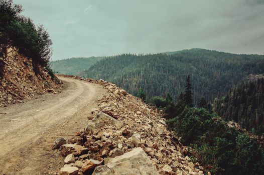 Road in the mountains