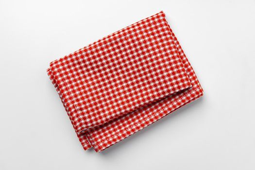kitchen cloth (napkin) isolated on white background