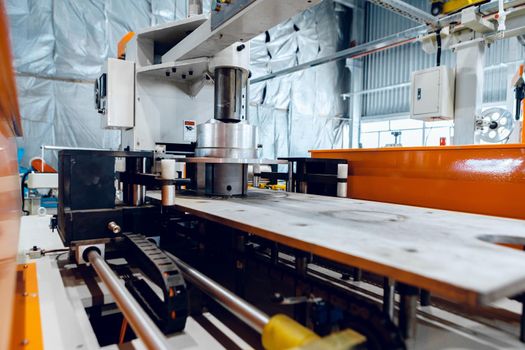 Inside the new factory manufacturing electrical cable.