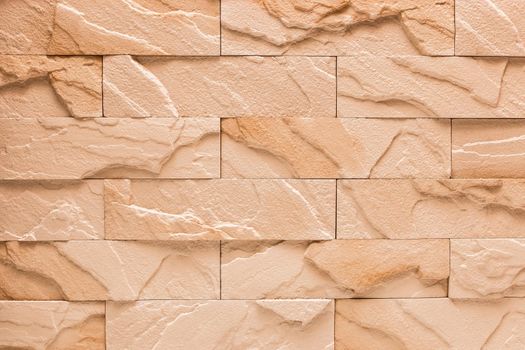 Decorative sand abstract pattern brick wall texture background.