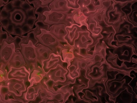 Imaginatory lush fractal texture image abstract background