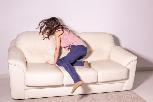 Victim, abuse and domestic violence - Woman crying, suffering domestic violence.