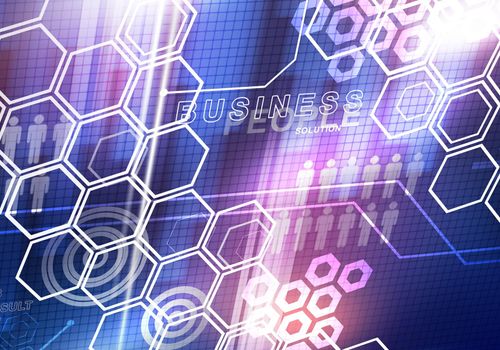 Digital background image presenting modern business concepts