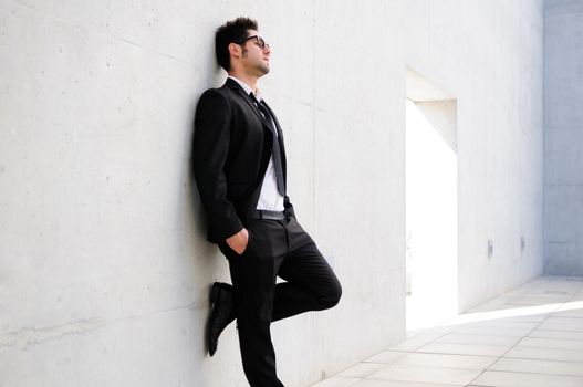 Portrait of a attractive young businessman