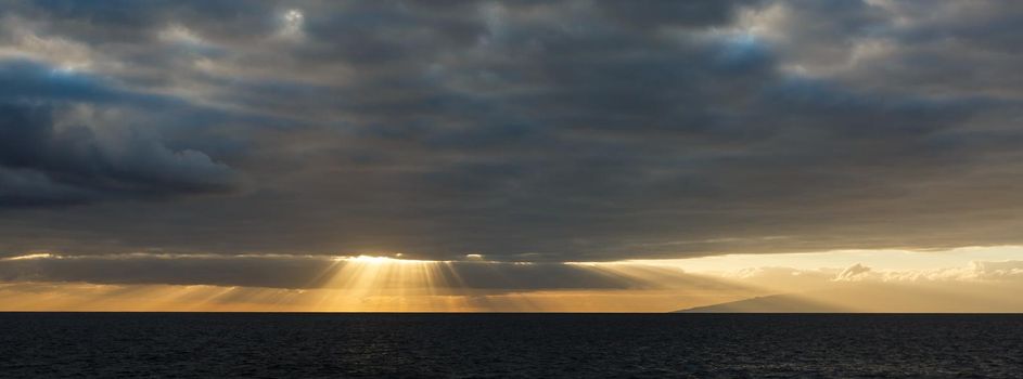 On shore of the Atlantic Ocean on the island Tenerife.