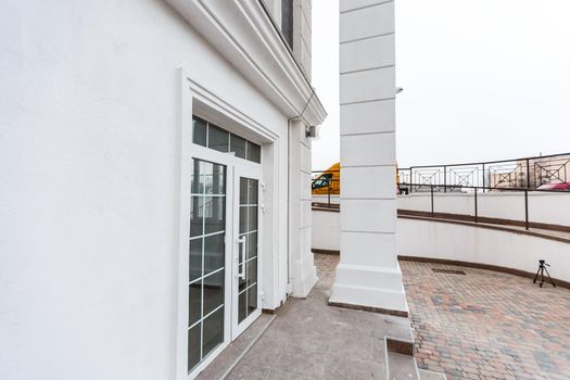 Modern, Luxury Apartment, new building facade