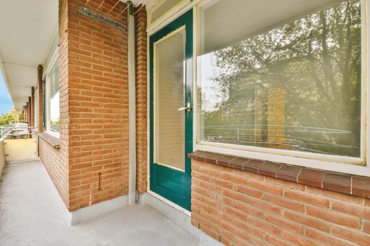 The entrance part of the stylish apartment